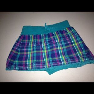 Plaid Skort (XS 4-5)